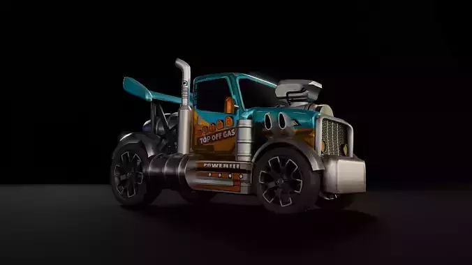 Grand Master 1 Semi Truck HCRC2 3D model