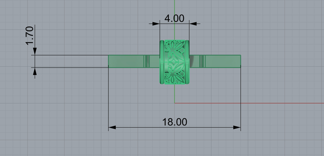 Cross Pendant 66519 3D print model_11