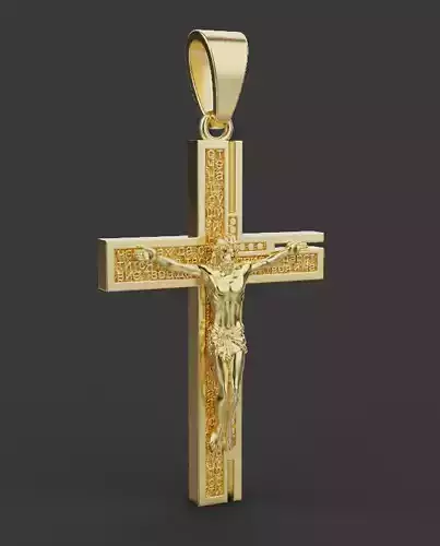 Jesus Cross Pendant 66301