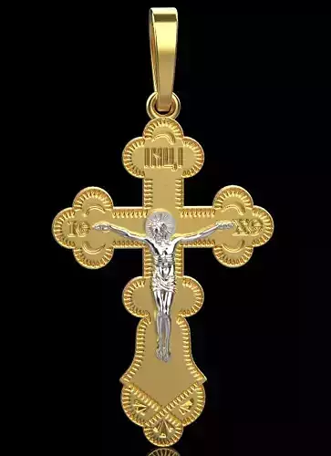 Jesus Cross Pendant 66177