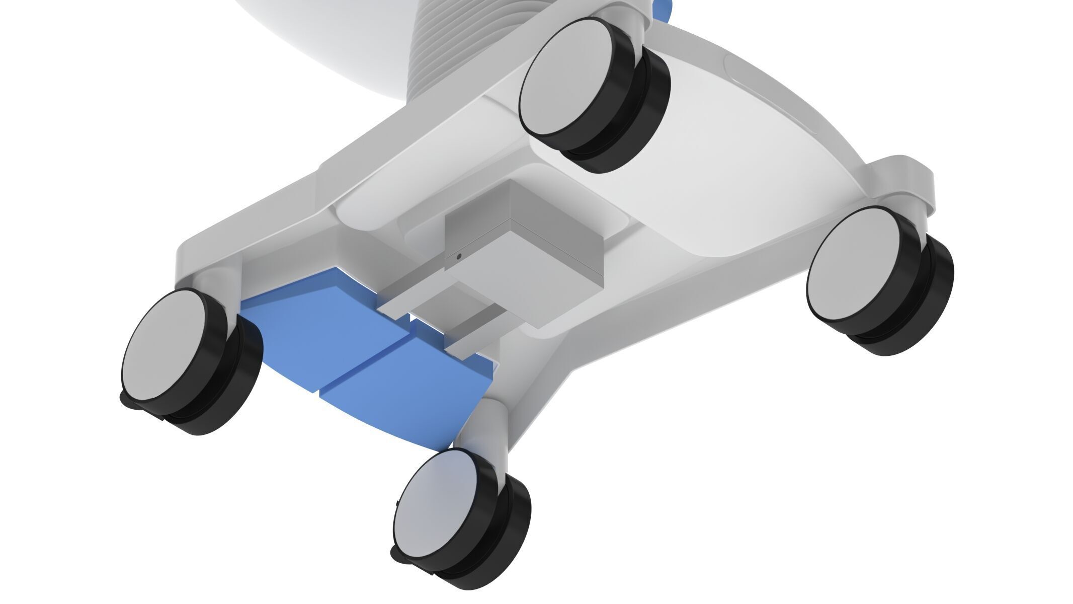 Medical Baby Crib New Born 3D model_19