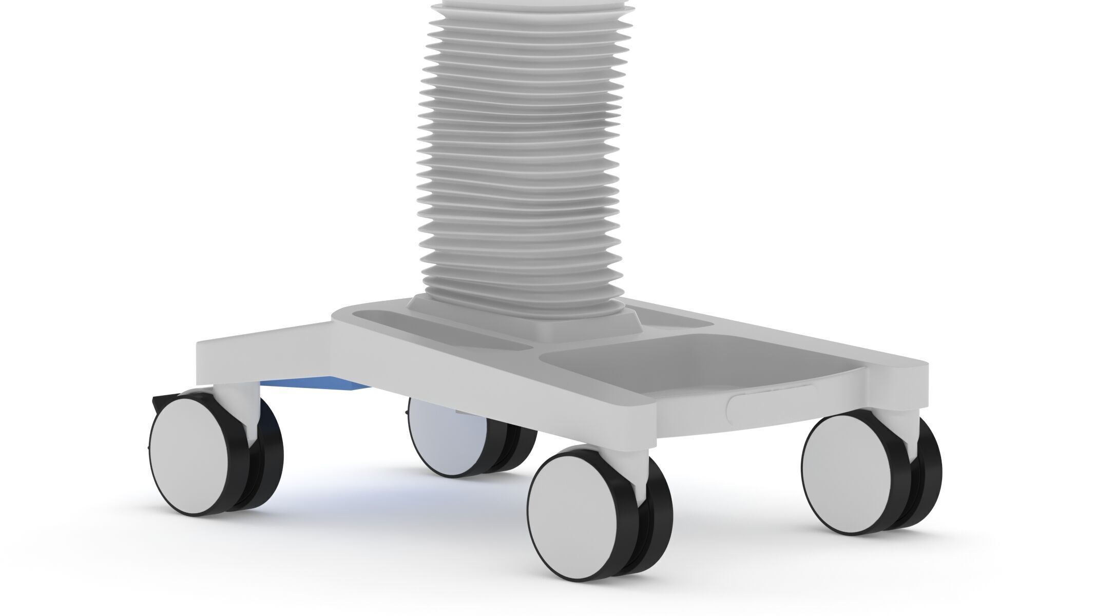 Medical Baby Crib New Born 3D model_12