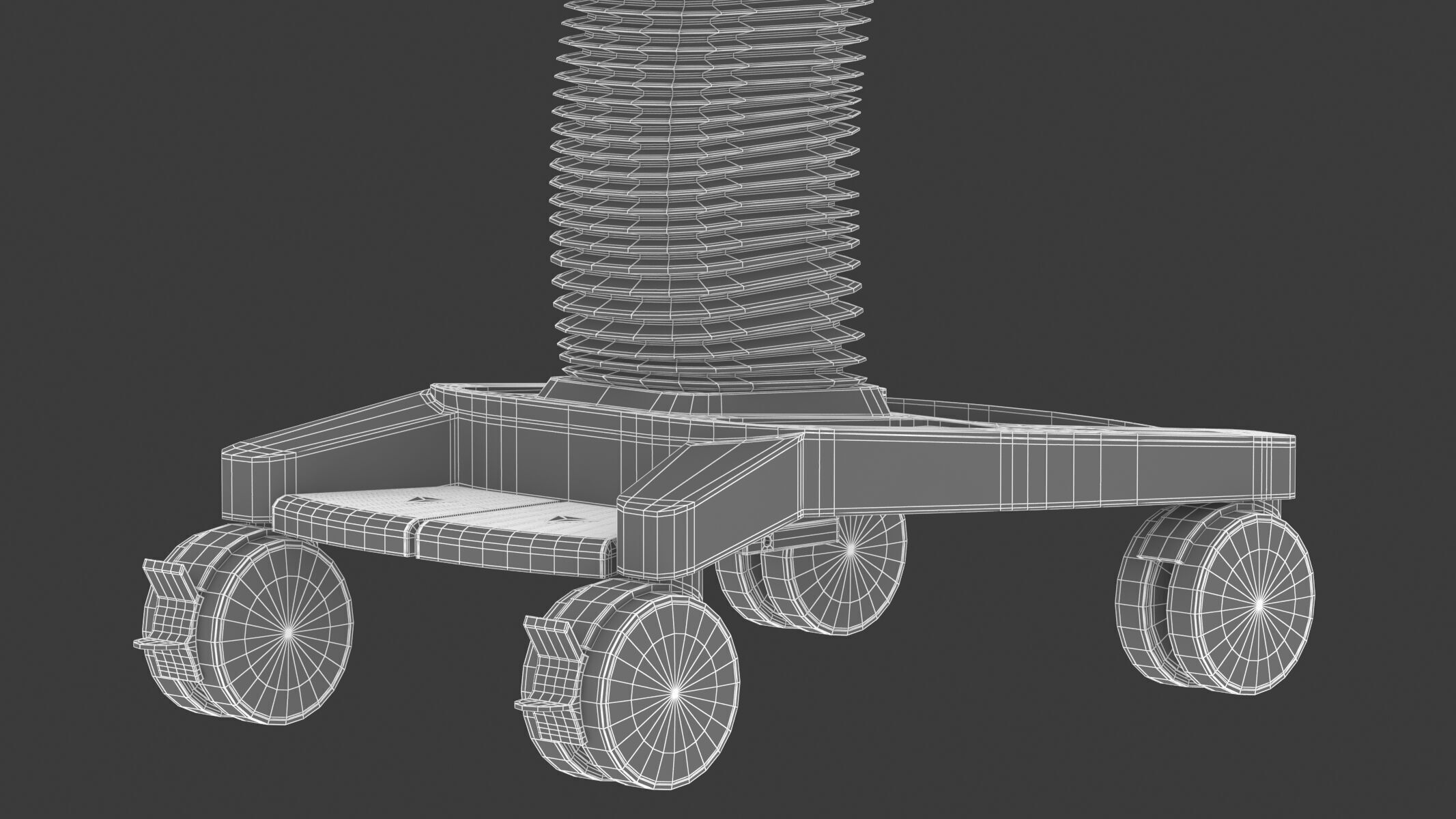 Medical Baby Crib New Born 3D model_34