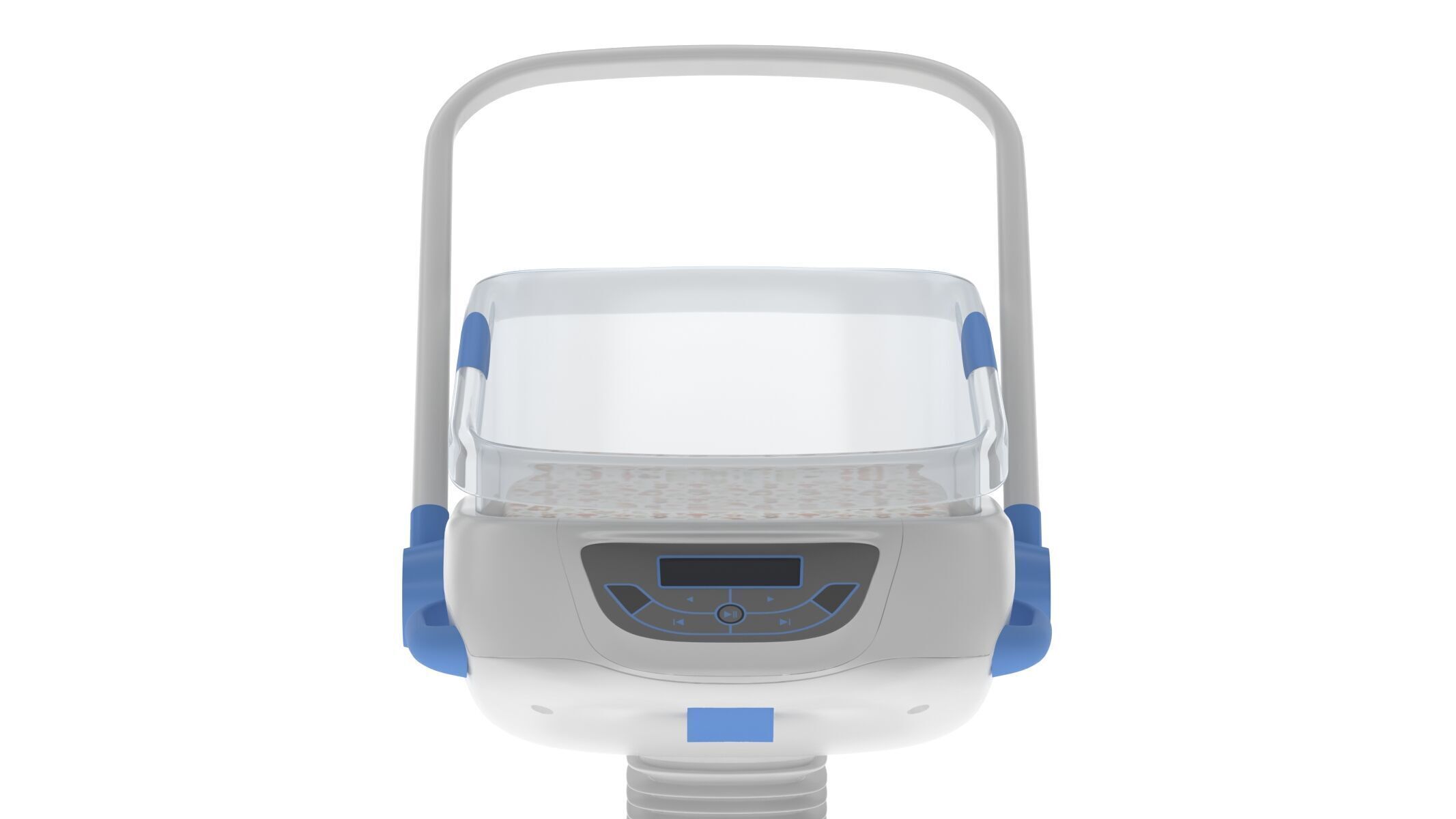 Medical Baby Crib New Born 3D model_11