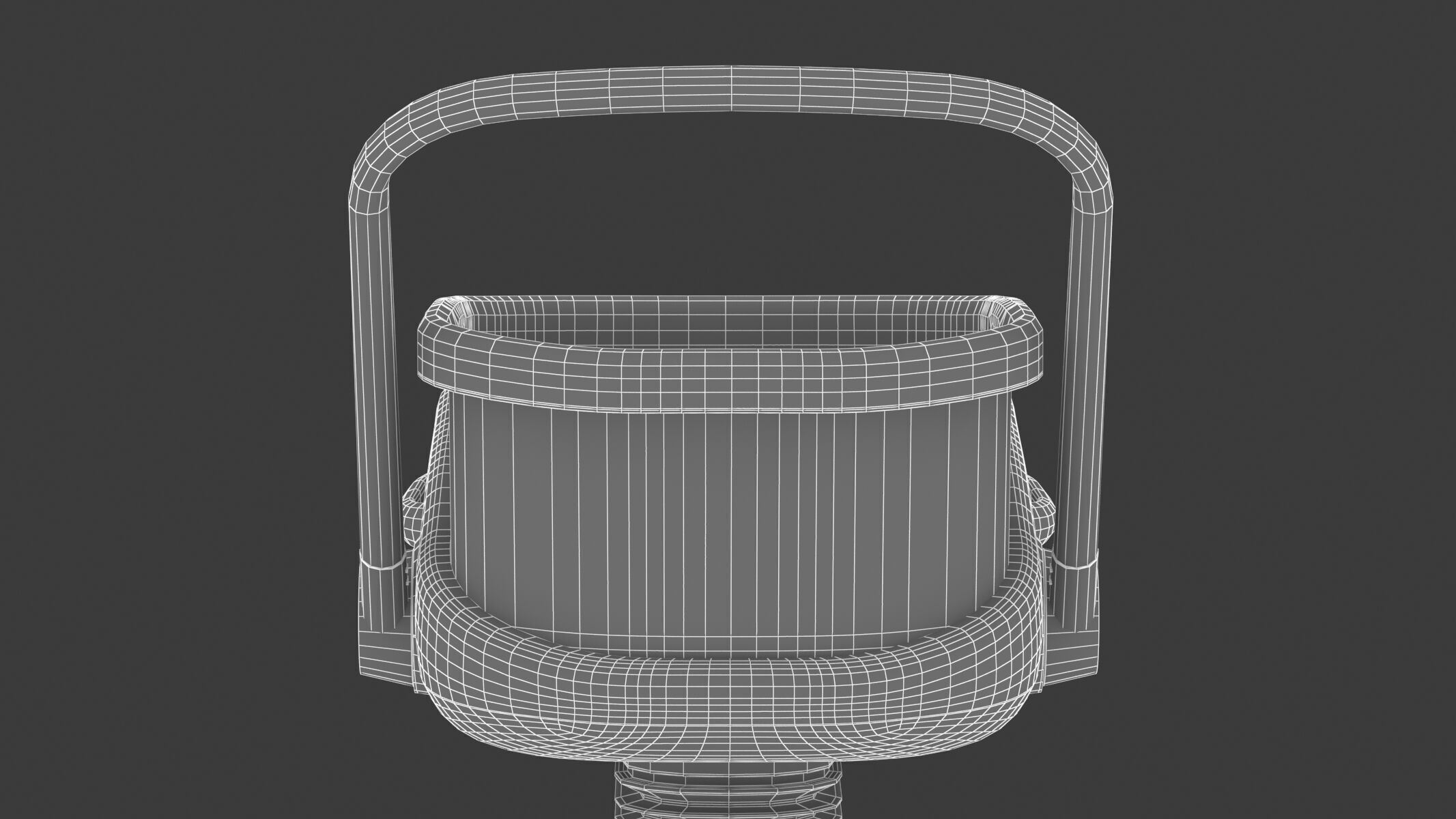 Medical Baby Crib New Born 3D model_35