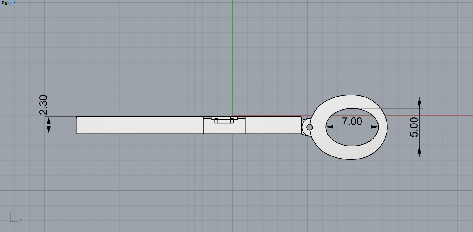 Cross Pendant 65888 3D print model_4