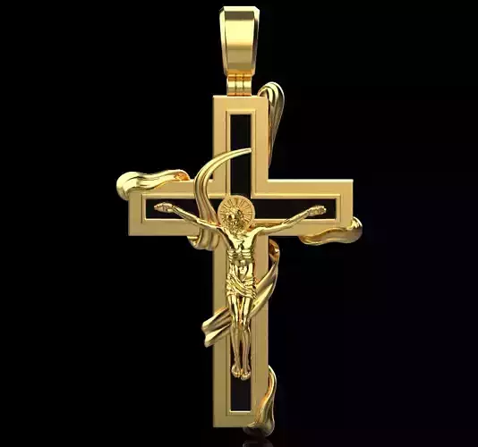 Jesus Cross Pendant 60975