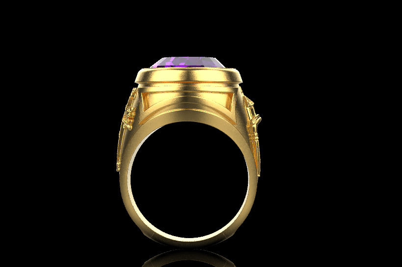 Cross Ring 60451 3D print model_3