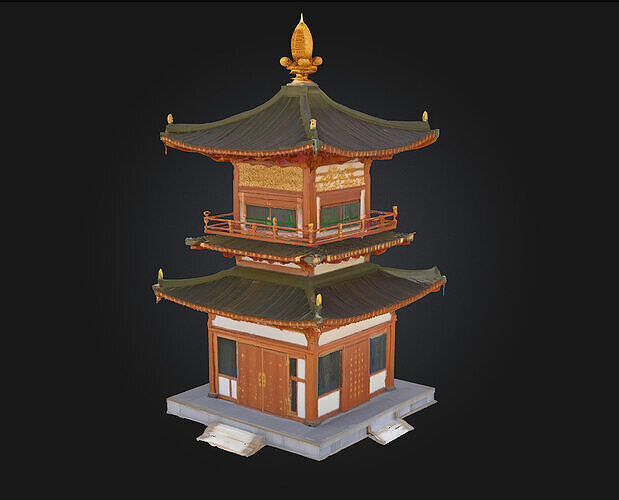 Pagoda Harmony 3D model