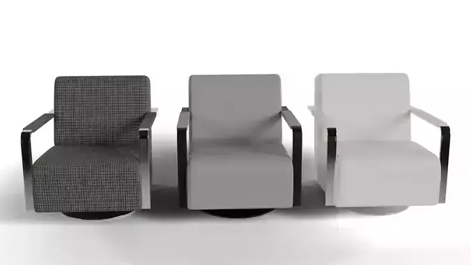 Vogue Swivel Chair 3D model