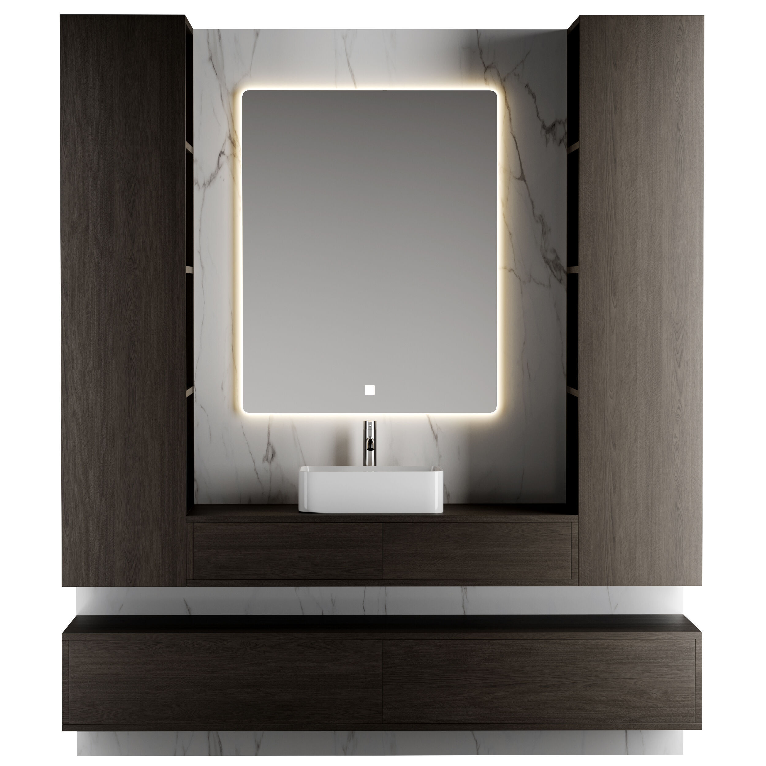 Bathroom set 05 3D model_2