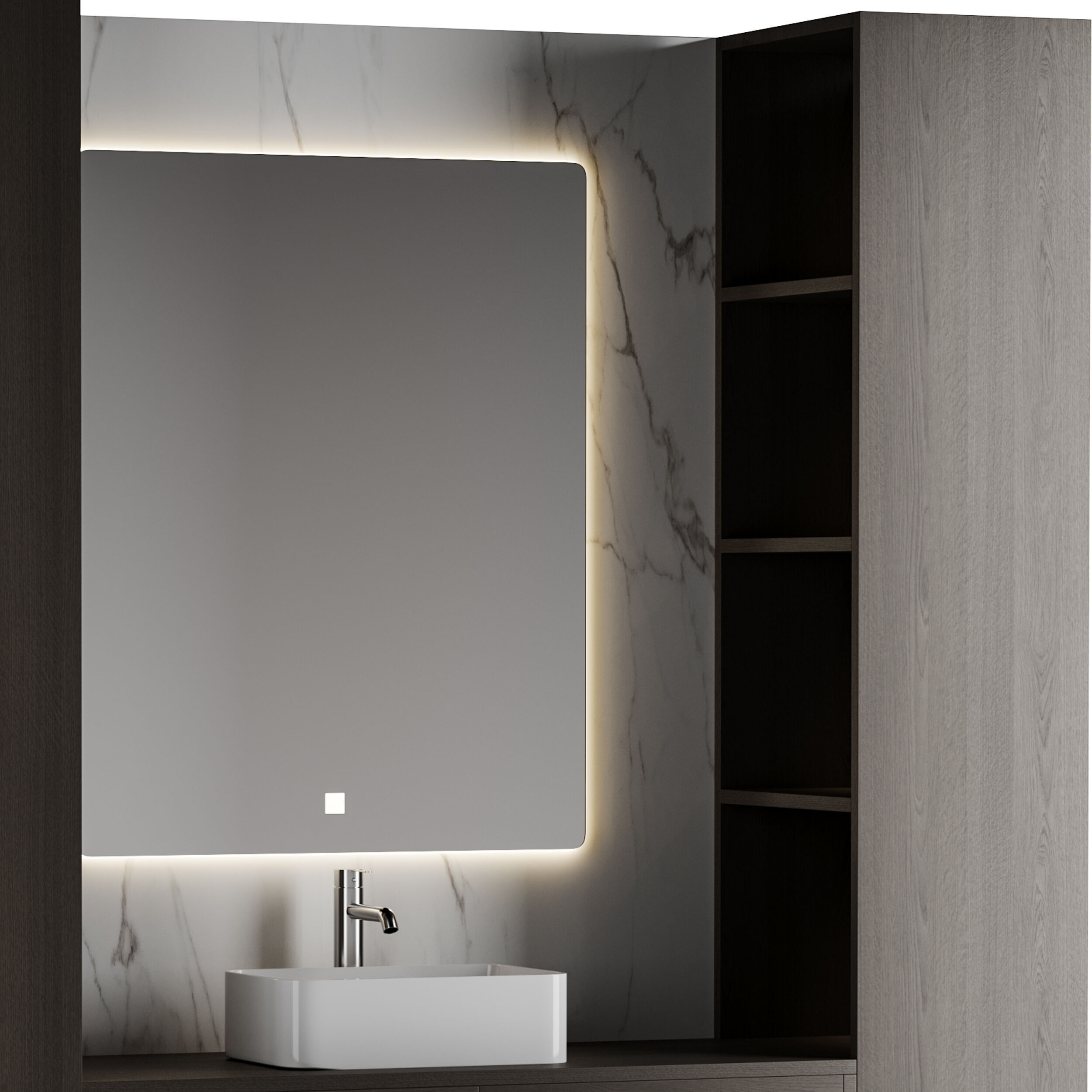 Bathroom set 05 3D model_6