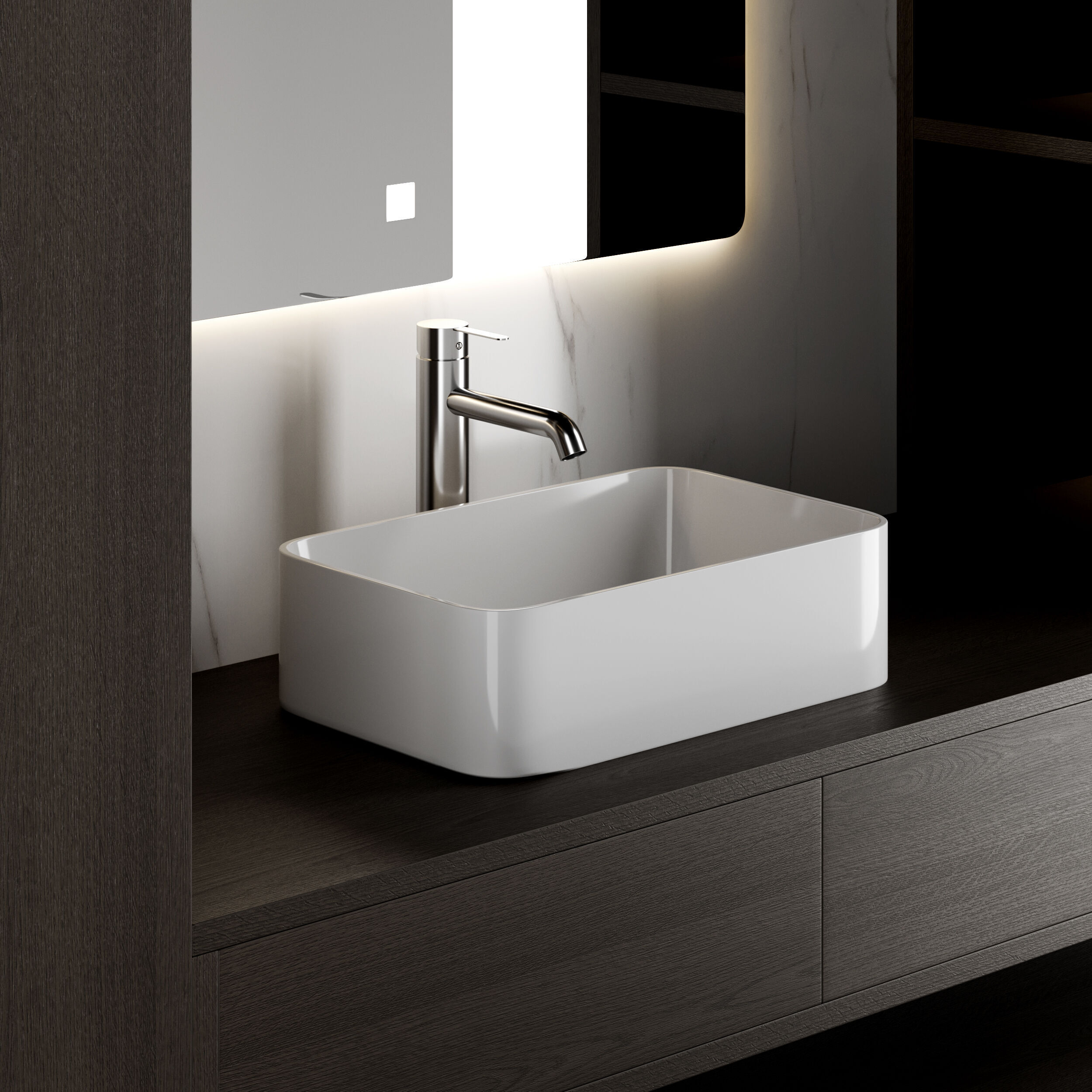 Bathroom set 05 3D model_7