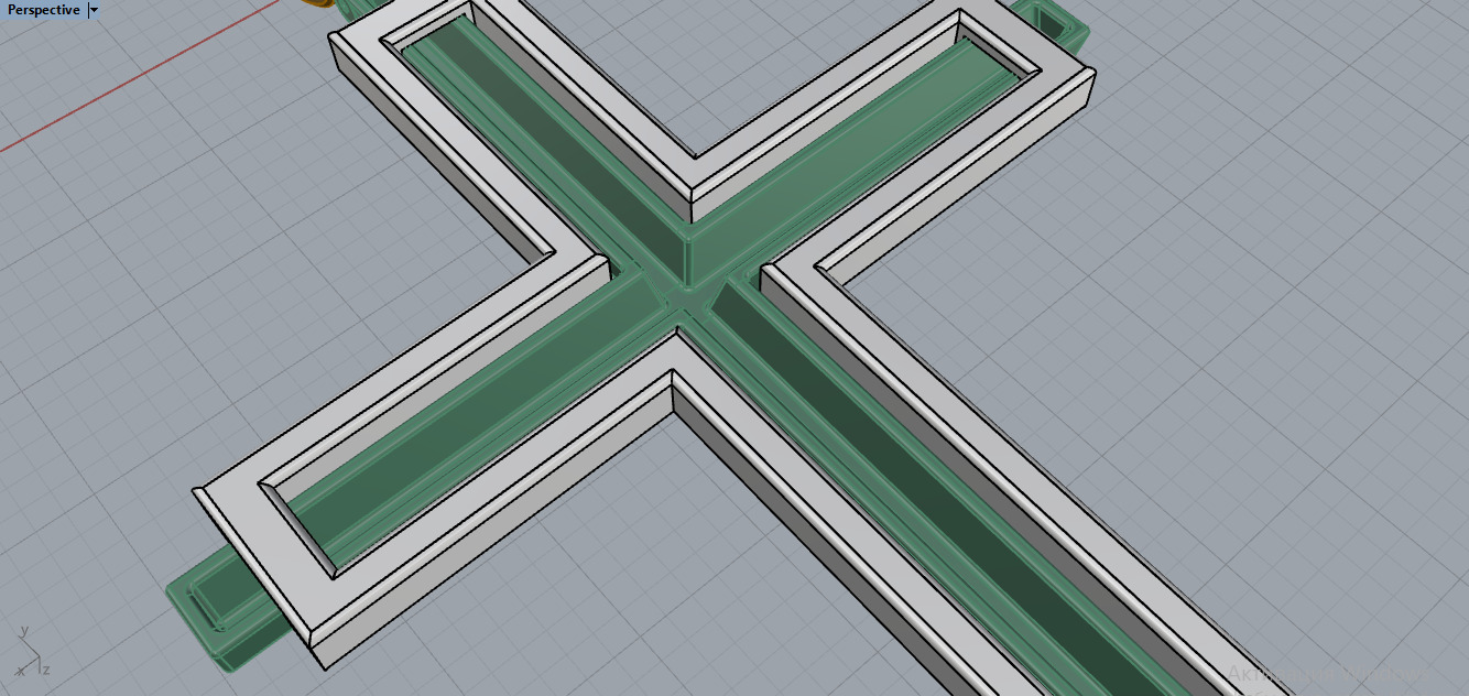 Cross Pendant 53529 3D print model_5