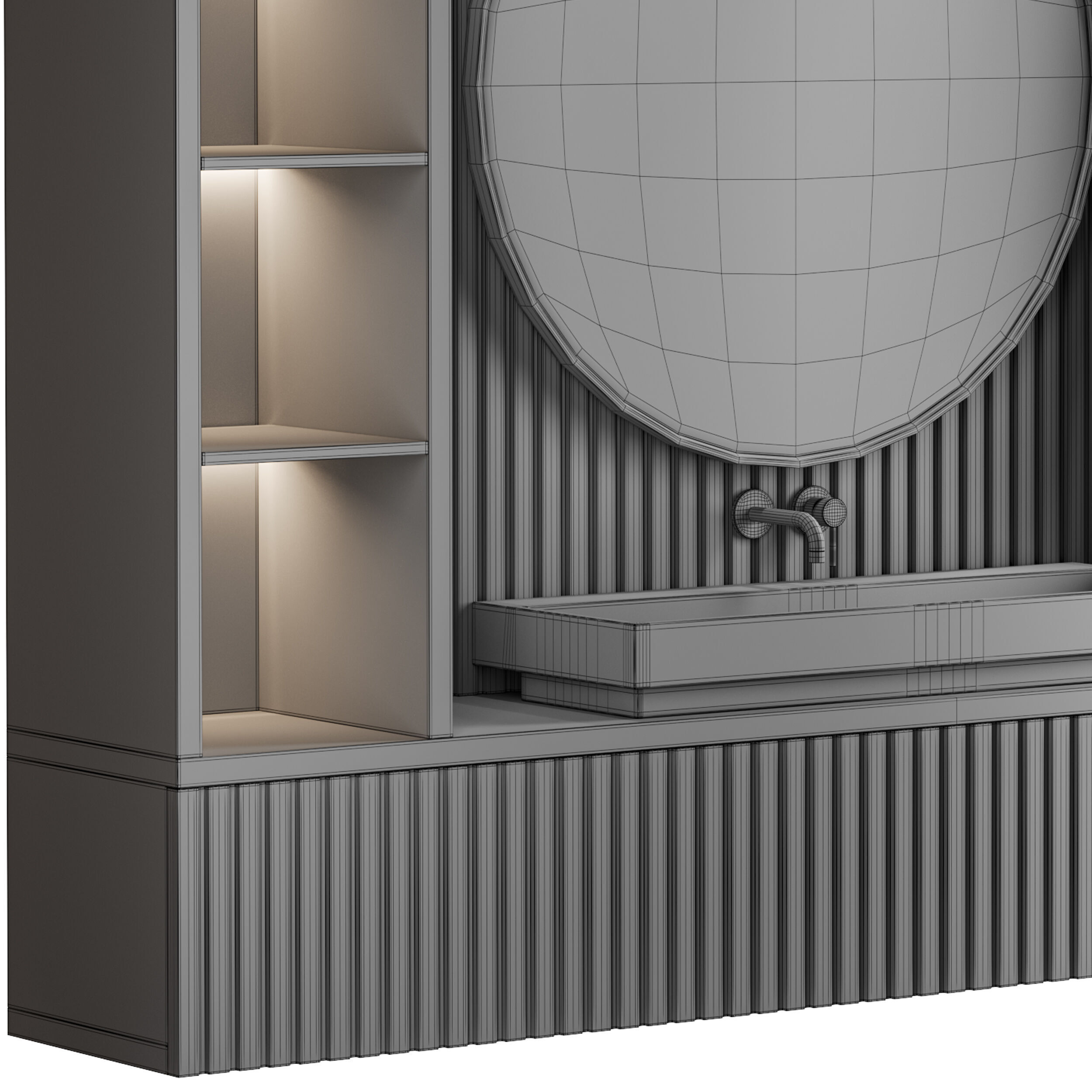 Bathroom Set 06 3D model_14