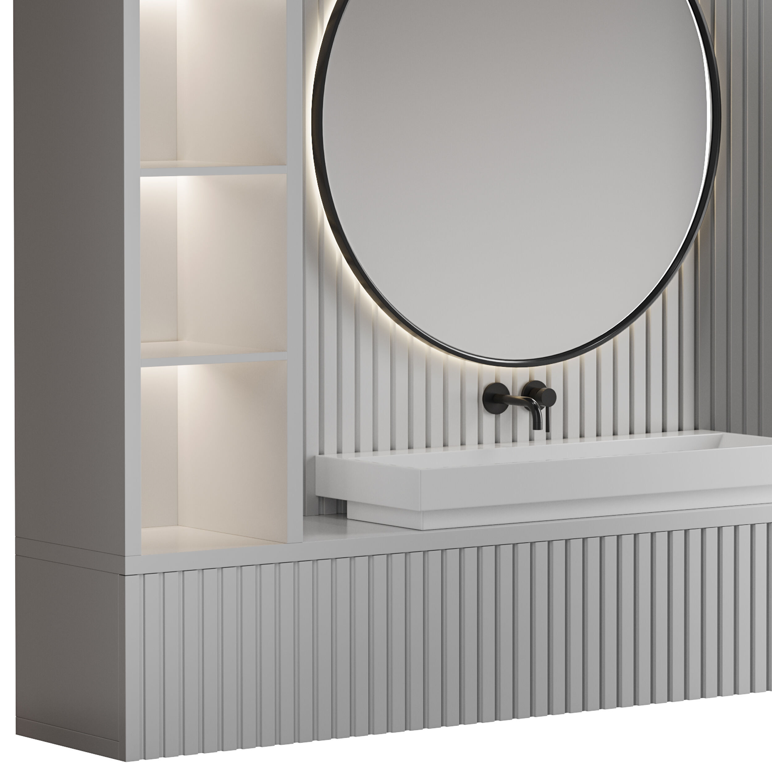 Bathroom Set 06 3D model_4