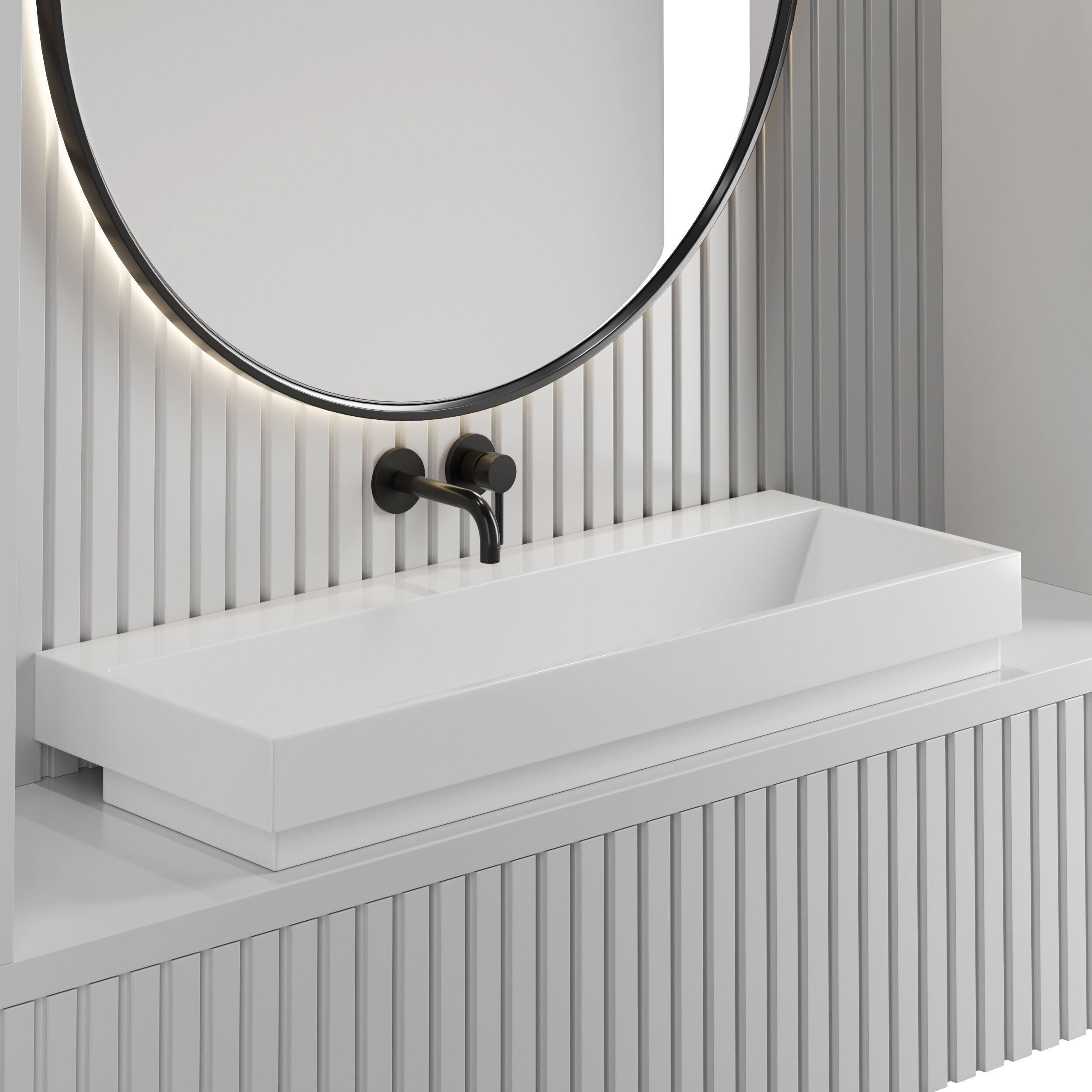 Bathroom Set 06 3D model_5