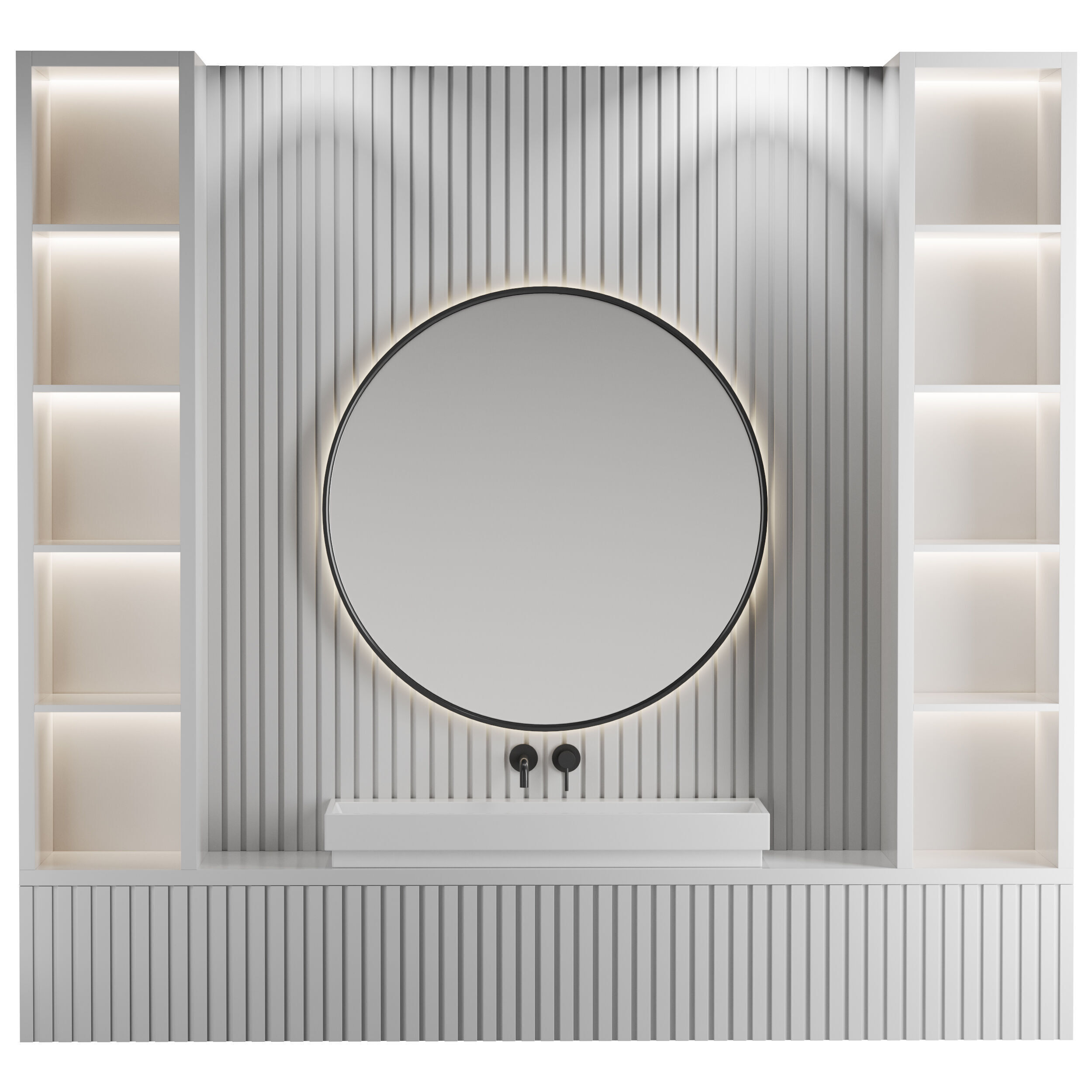 Bathroom Set 06 3D model_12