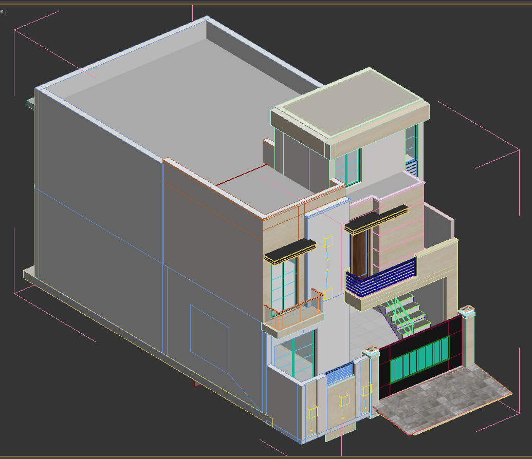 Small House 3D model_1