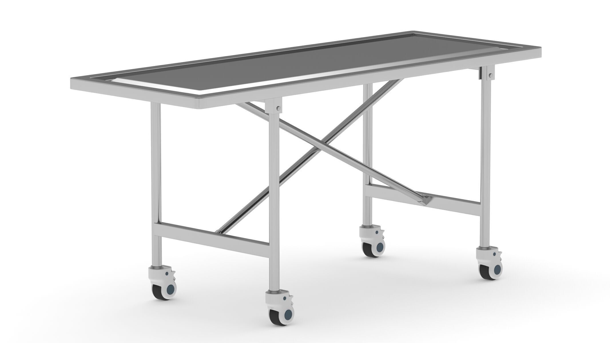 Medical Cadaver Table 3D model_3