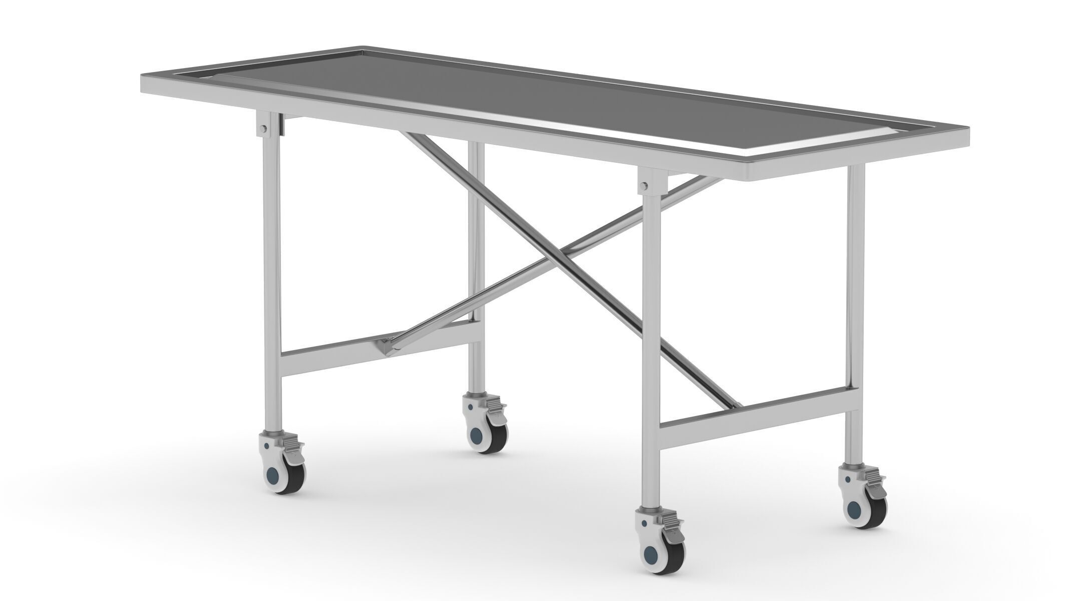 Medical Cadaver Table 3D model_2