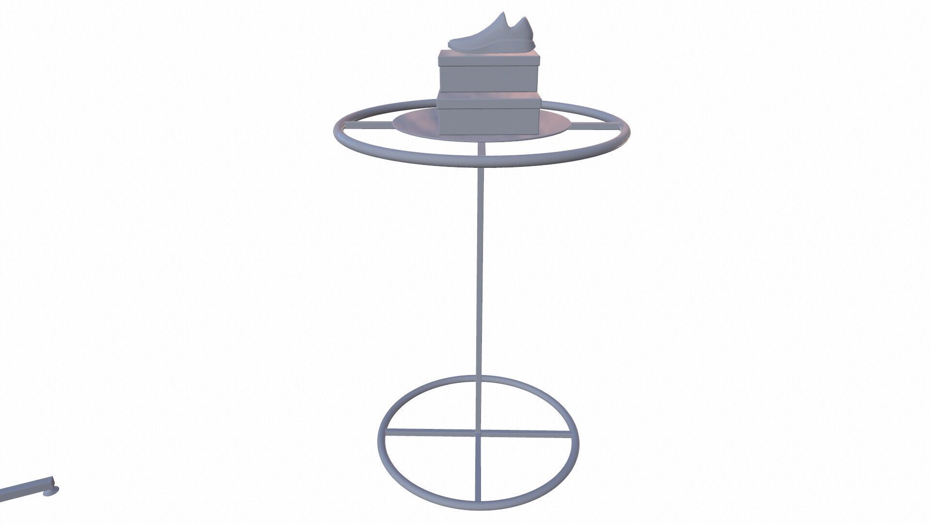 Racks Low-poly 3D model_3