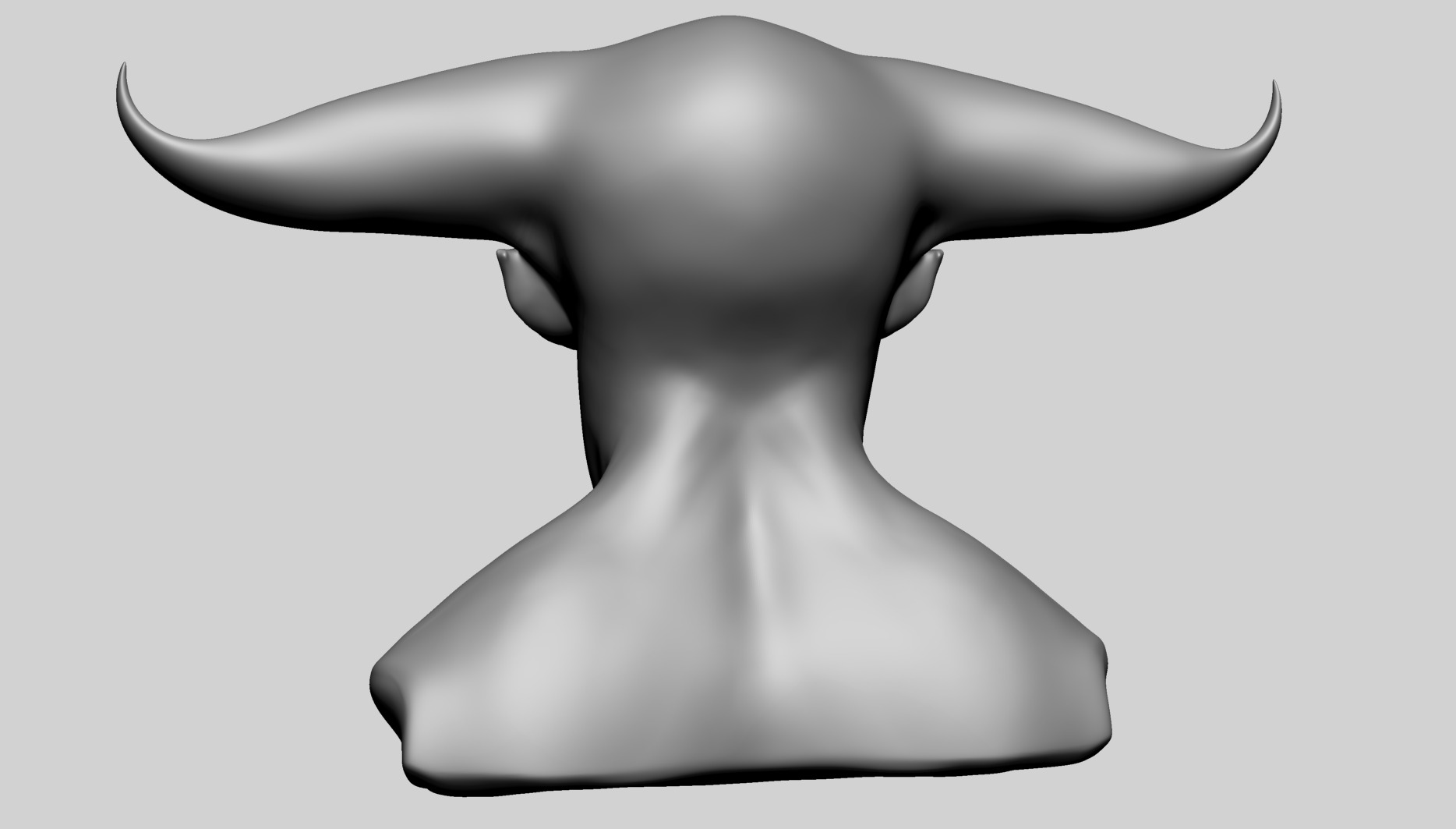 Fantasy Male Head B 3D model_4