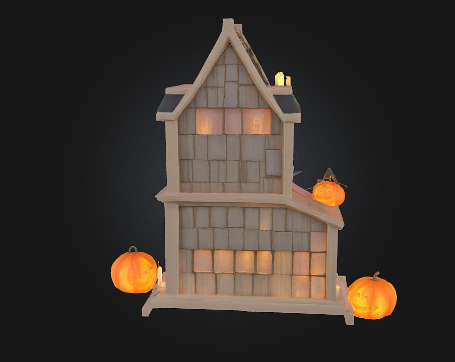 Haunted House Delight 3D model_2