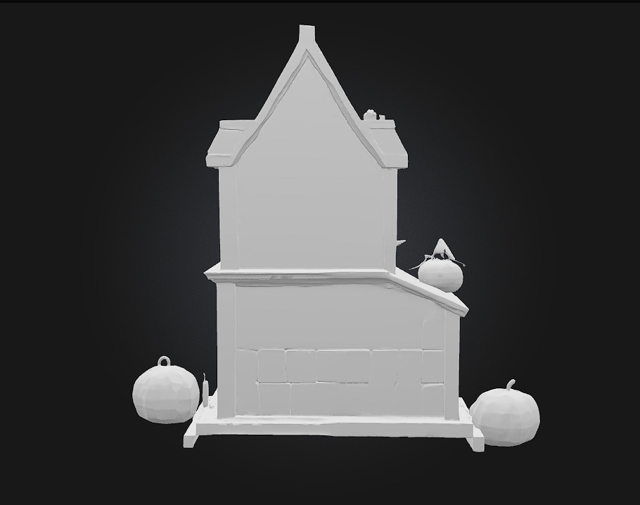 Haunted House Delight 3D model_6