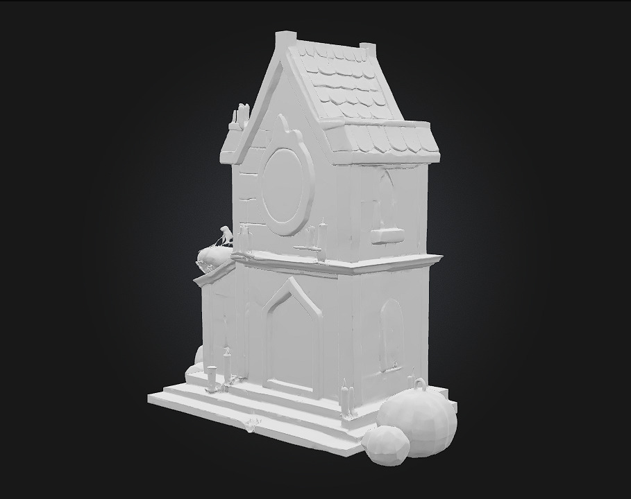 Haunted House Delight 3D model_5