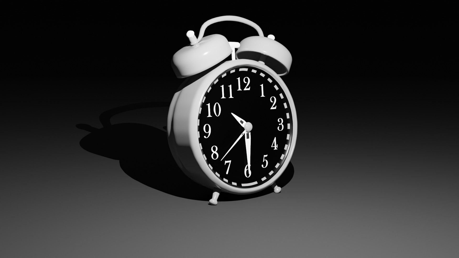 Clock Model 3D model_1