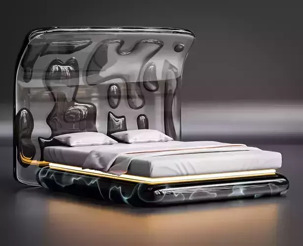Futuristic Orb Energy Bed
