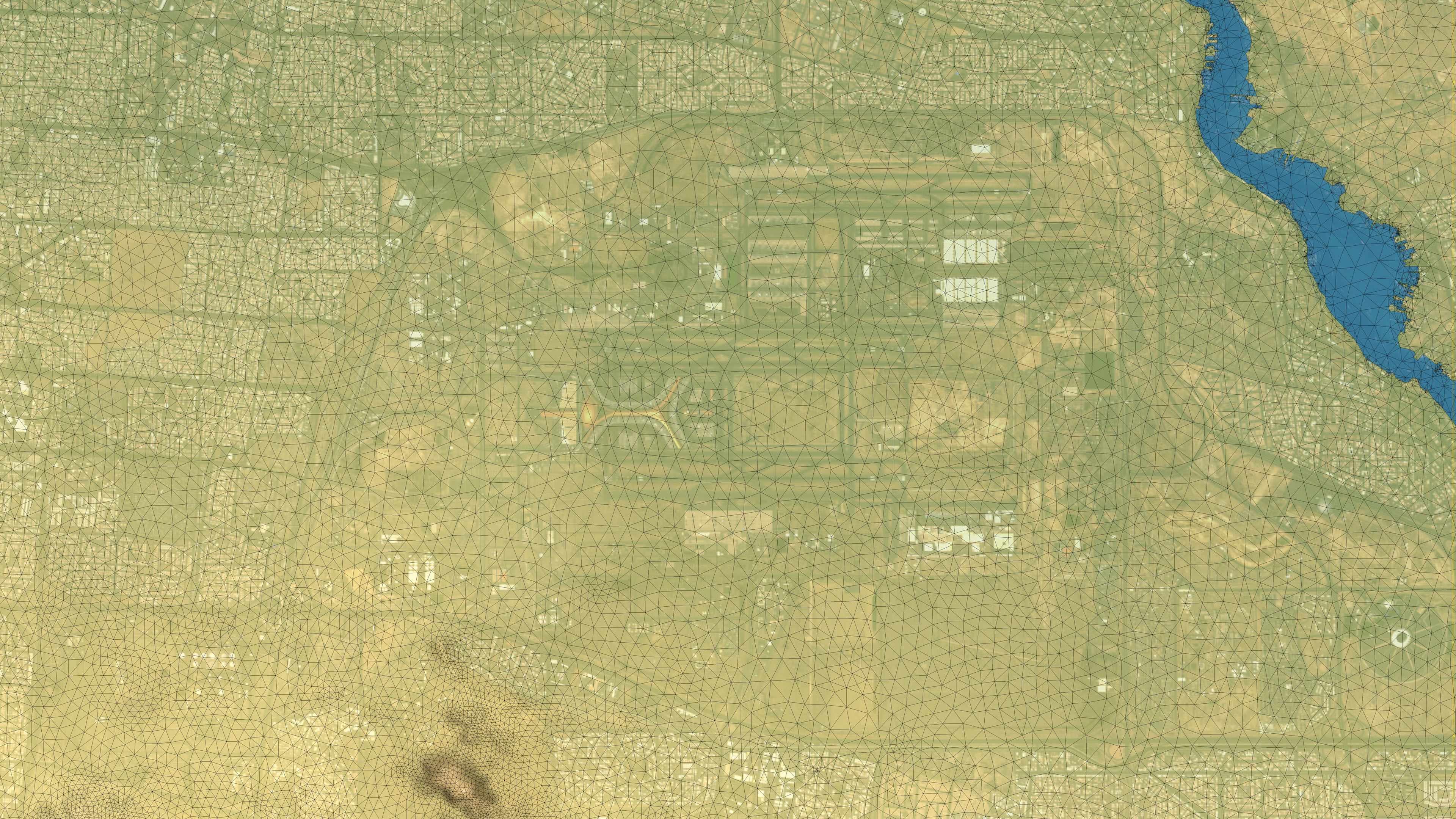 Jeddah - Topography Terrain 3D Model 3D Model Collection_41