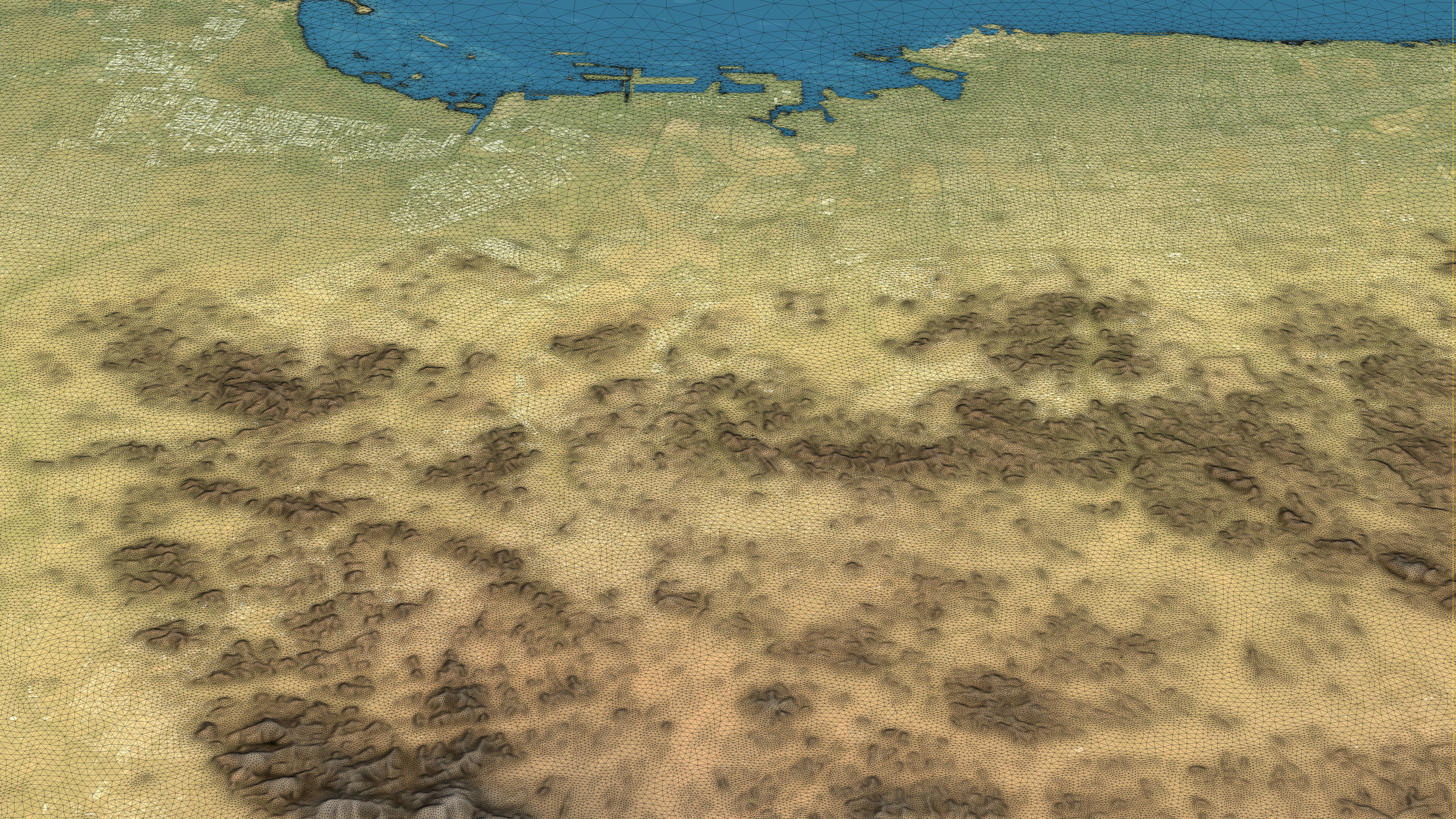 Jeddah - Topography Terrain 3D Model 3D Model Collection_37