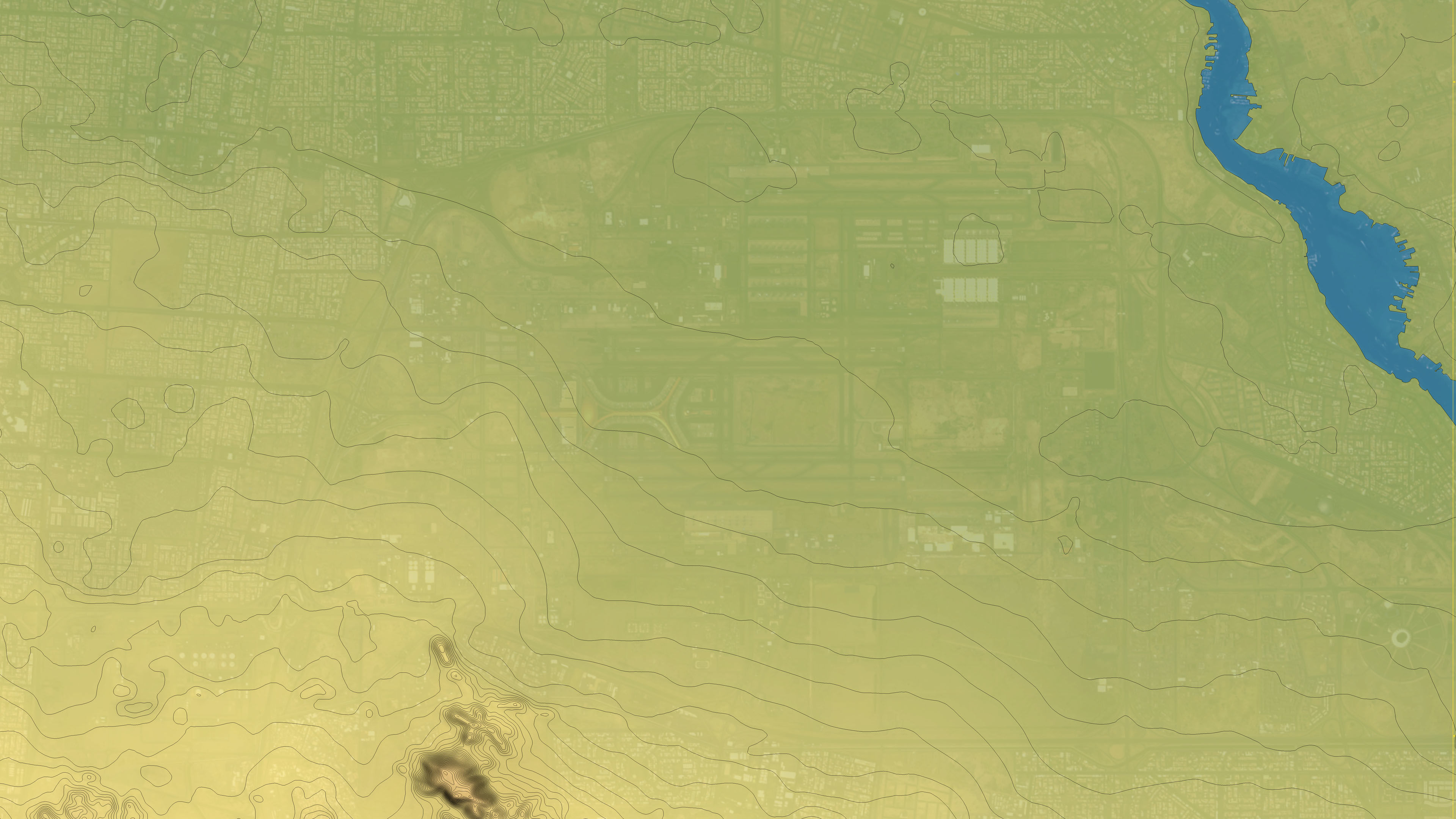 Jeddah - Topography Terrain 3D Model 3D Model Collection_42