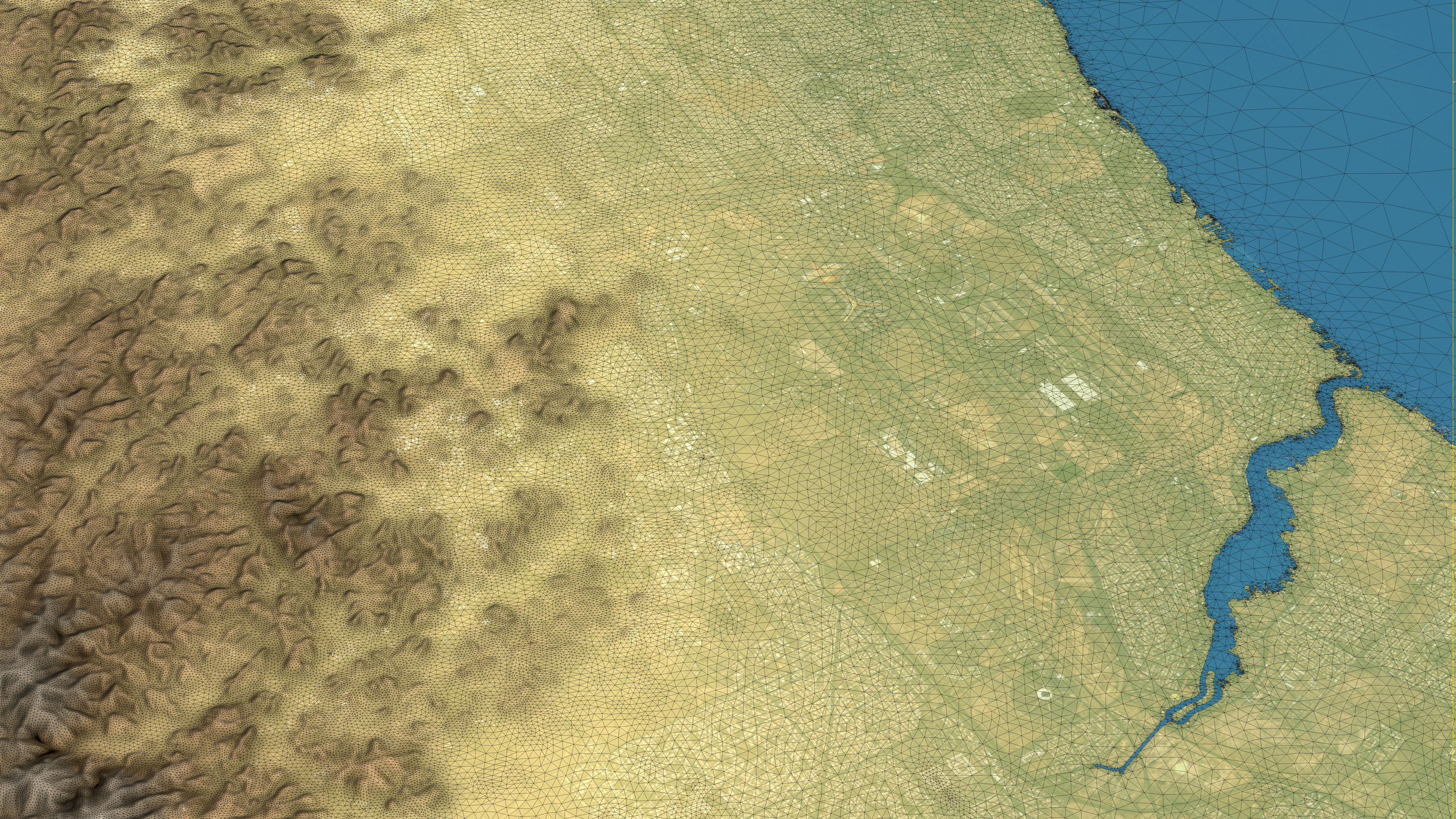 Jeddah - Topography Terrain 3D Model 3D Model Collection_15