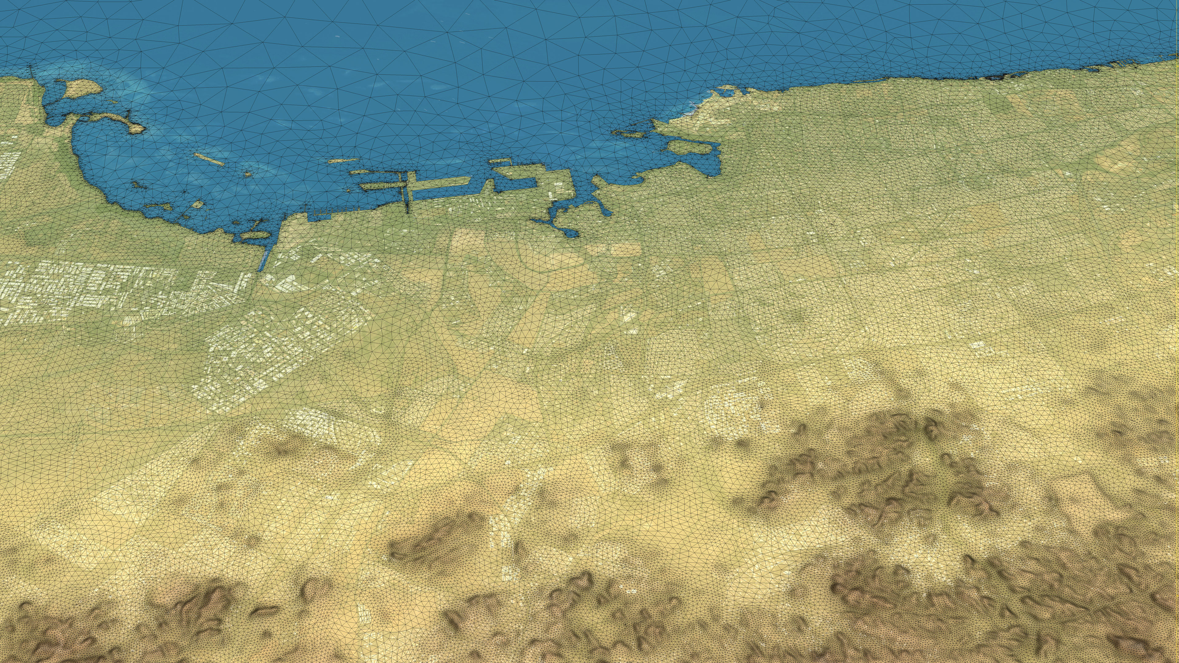 Jeddah - Topography Terrain 3D Model 3D Model Collection_3