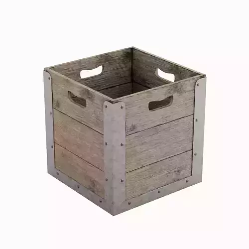 Wooden Crate Box 02