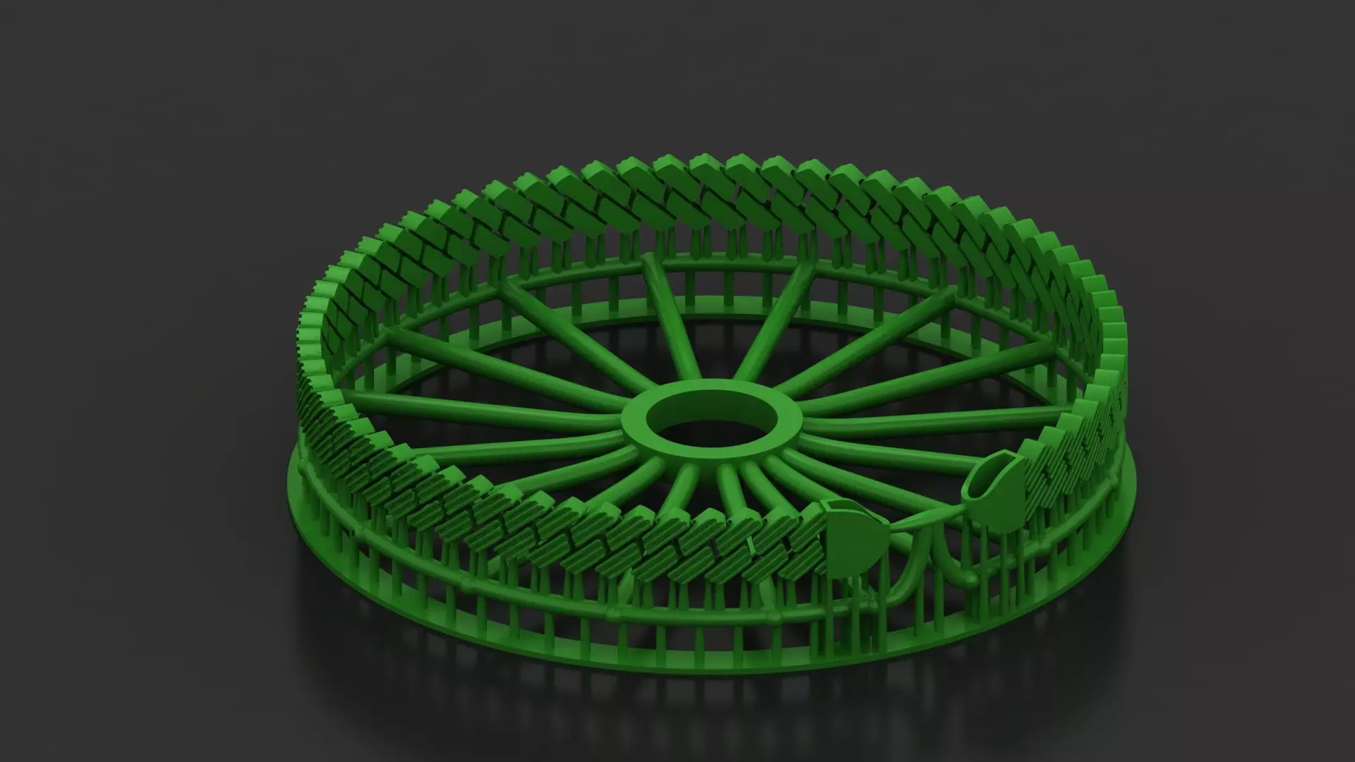 6MM SPIRAL 2 in 1 ANTIQUE CUBAN CHAIN OR BRACELET  3D print model_0