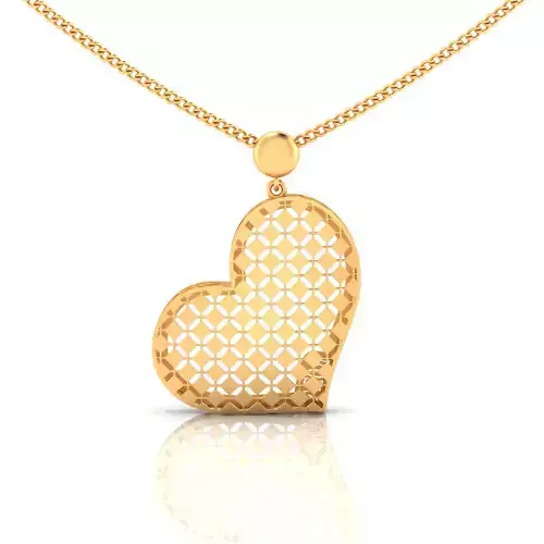 fusion women gold pendant 1015