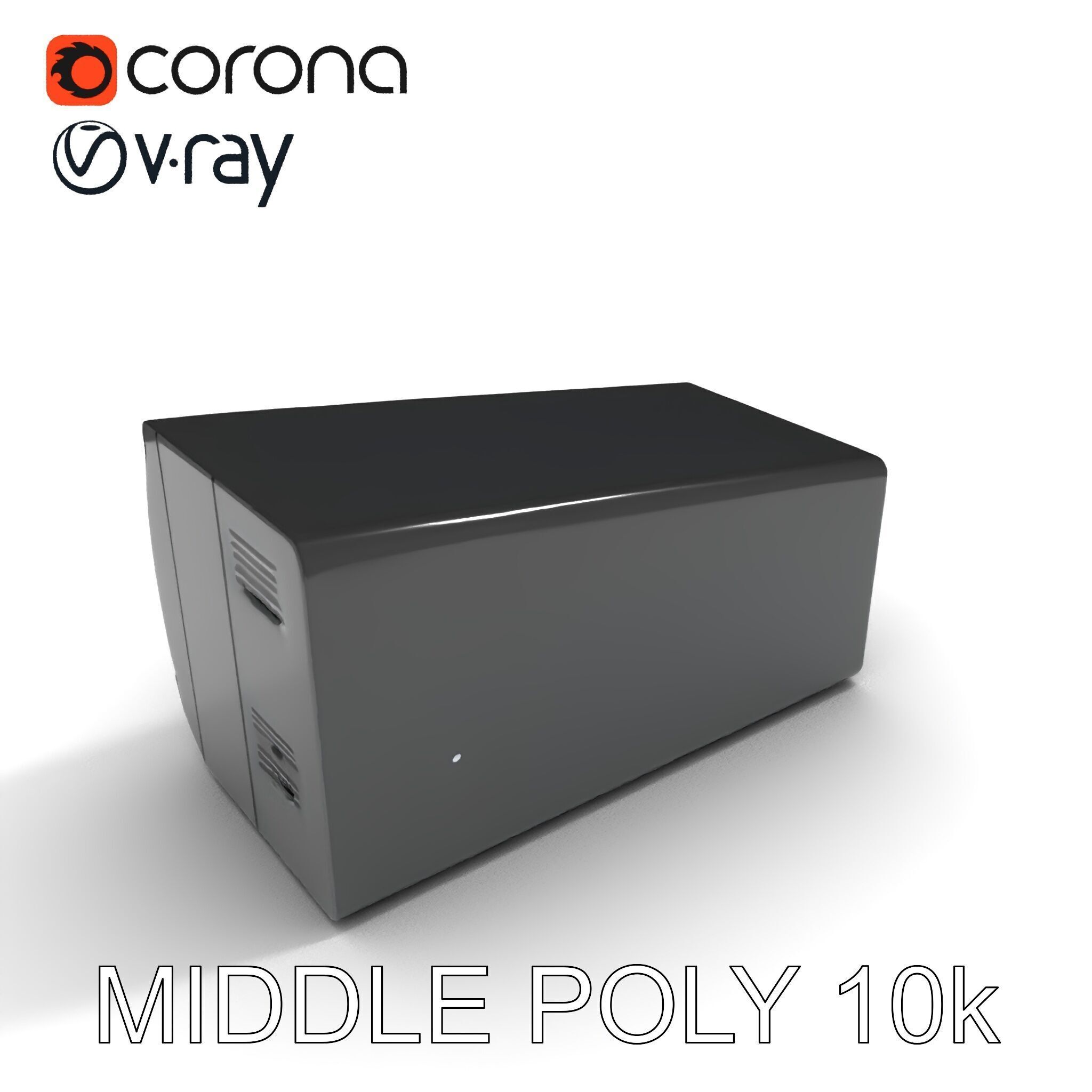 WallMounted Air Conditioner D Model Pack Low-poly 3D model_22