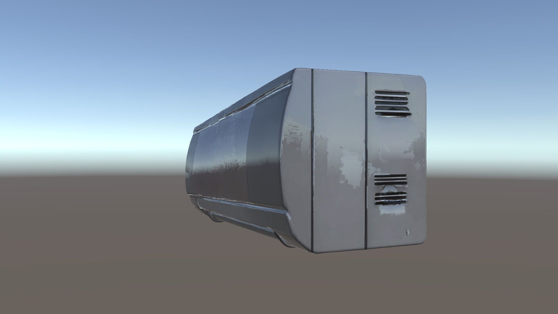 WallMounted Air Conditioner D Model Pack Low-poly 3D model_19