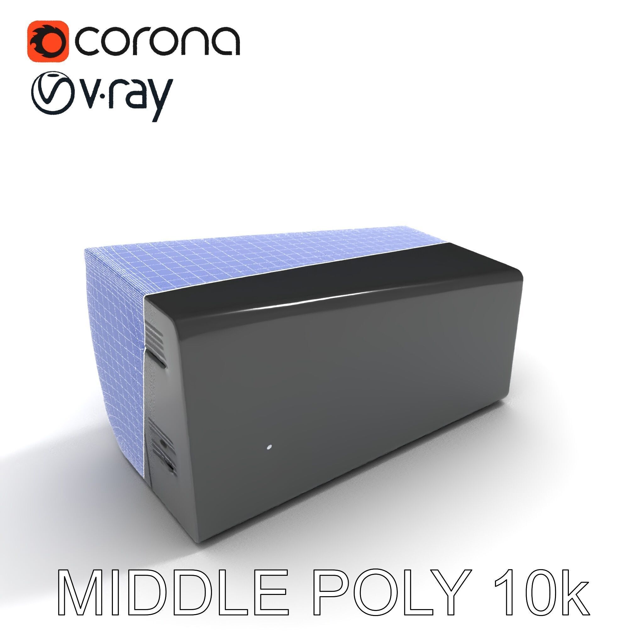 WallMounted Air Conditioner D Model Pack Low-poly 3D model_24