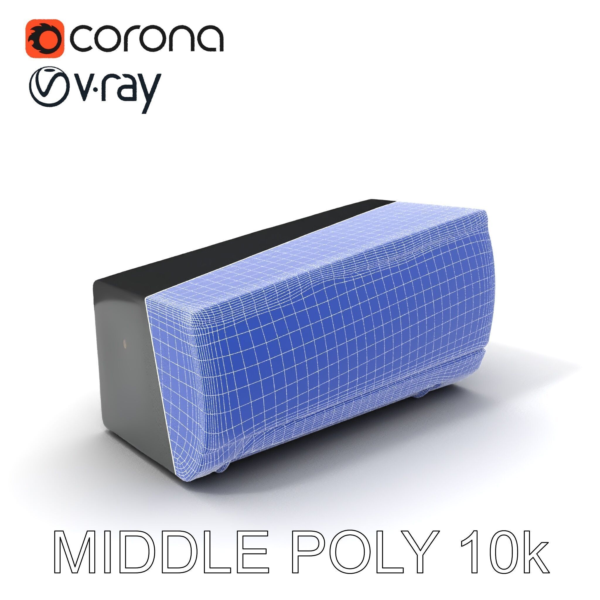 WallMounted Air Conditioner D Model Pack Low-poly 3D model_29