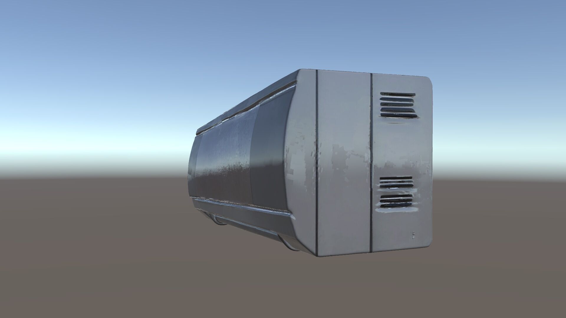 WallMounted Air Conditioner D Model Pack Low-poly 3D model_5