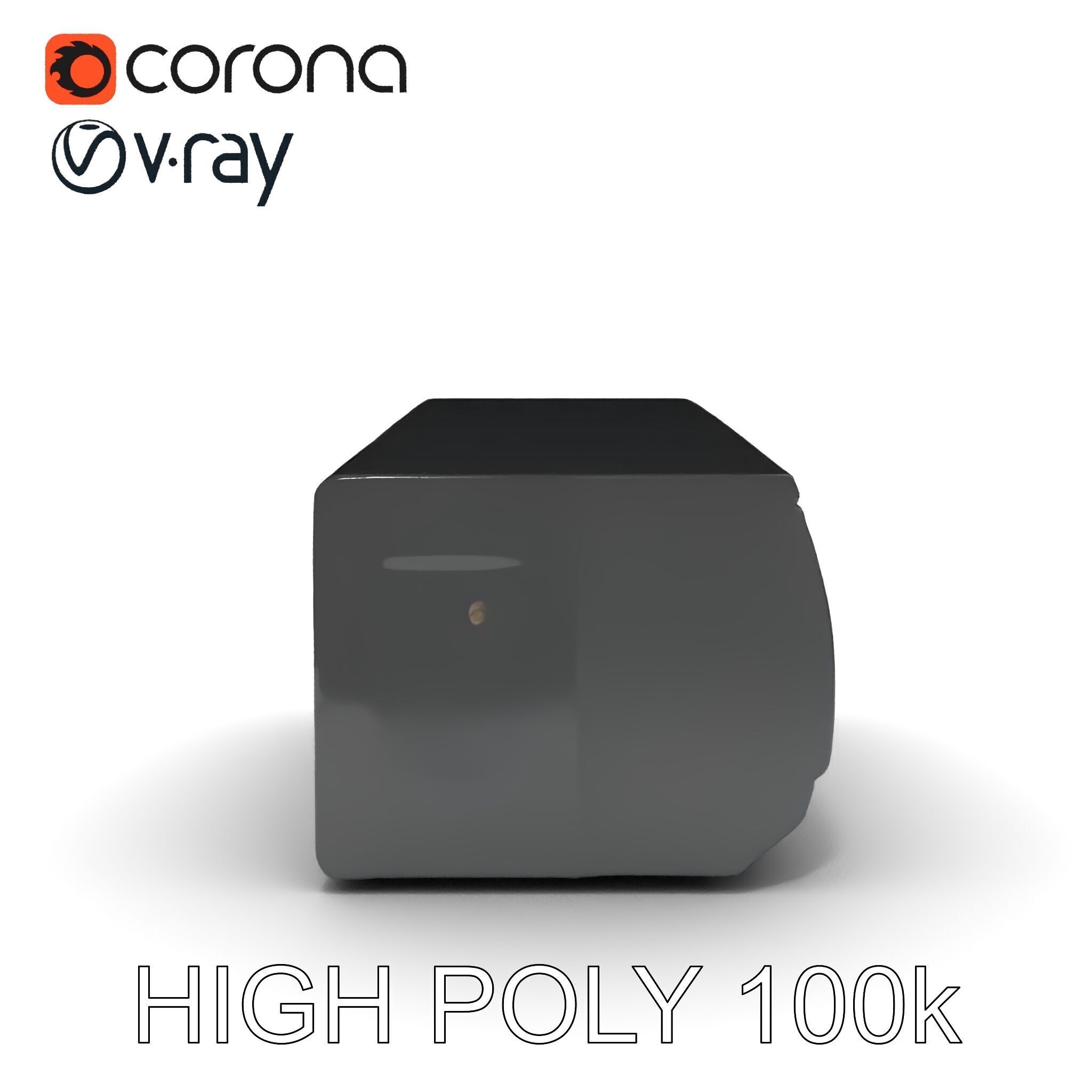 WallMounted Air Conditioner D Model Pack Low-poly 3D model_8