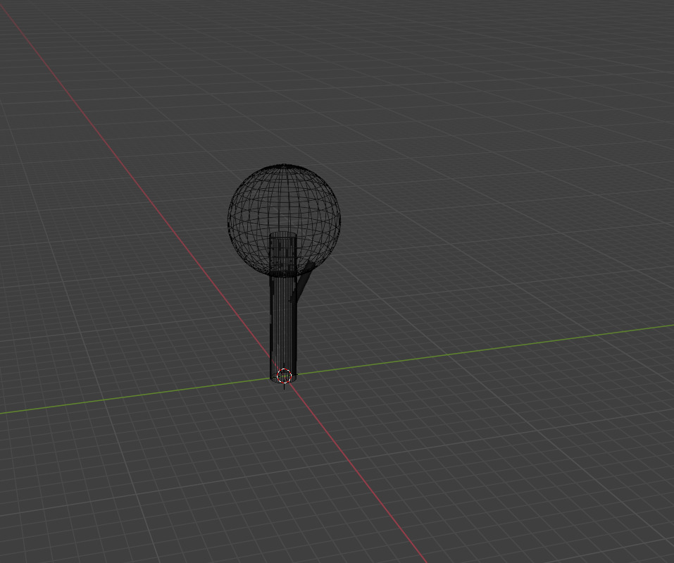 Cartoon Tree Free low-poly 3D model_3