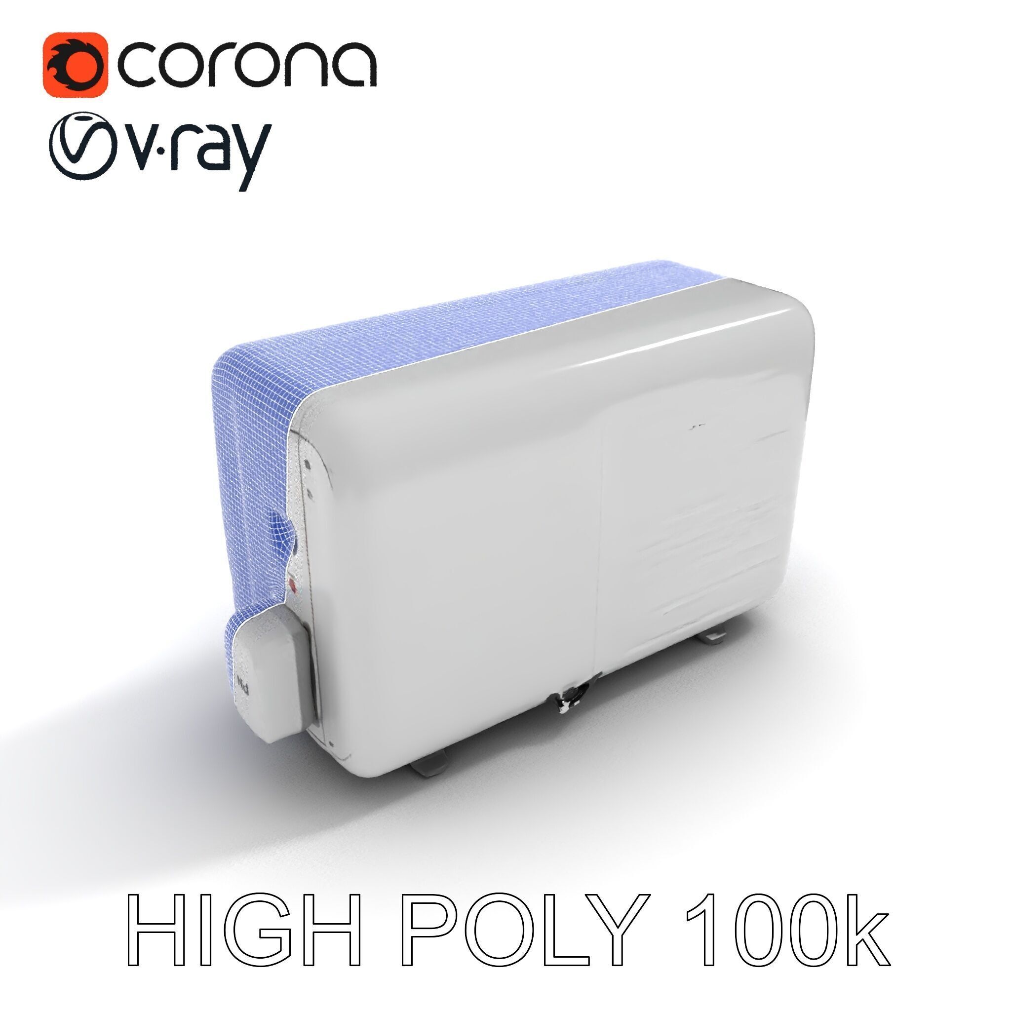 Air Conditioner D Model Pack for Realistic Simulations Low-poly 3D model_25