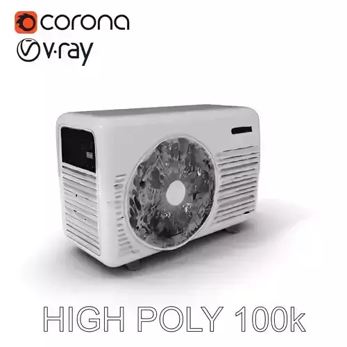 Air Conditioner D Model Pack for Realistic Simulations