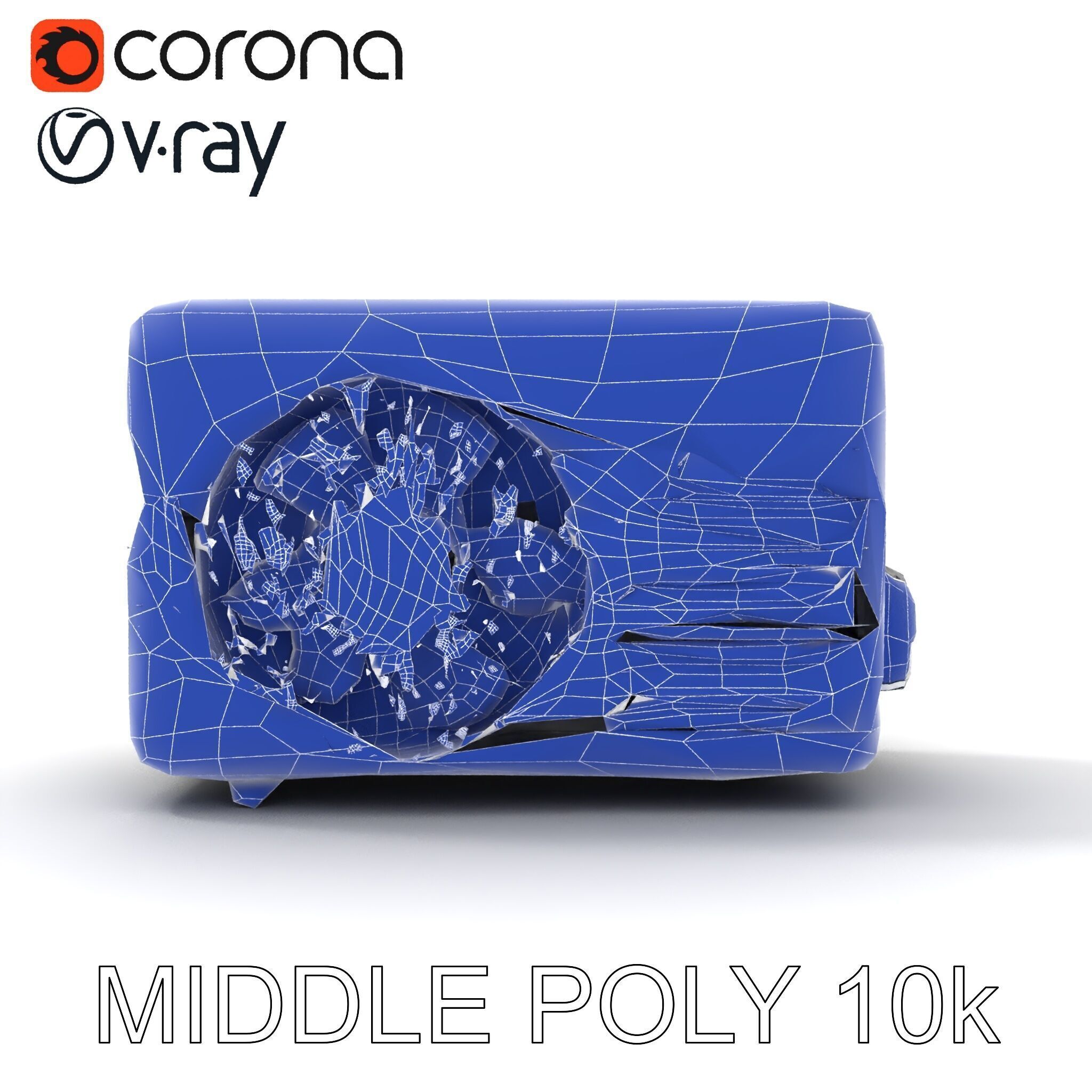 Air Conditioner D Model Pack for Realistic Simulations Low-poly 3D model_33